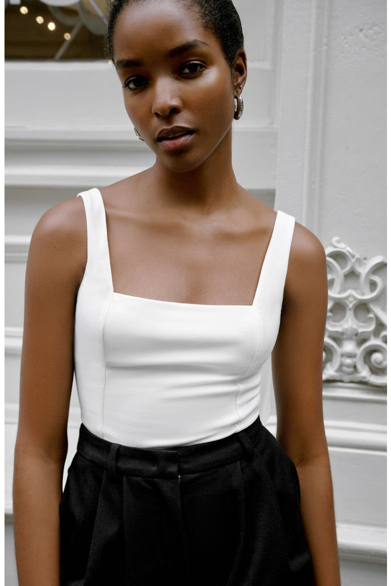 Anya Crop Camisole, Alternate, color, OFF WHITE