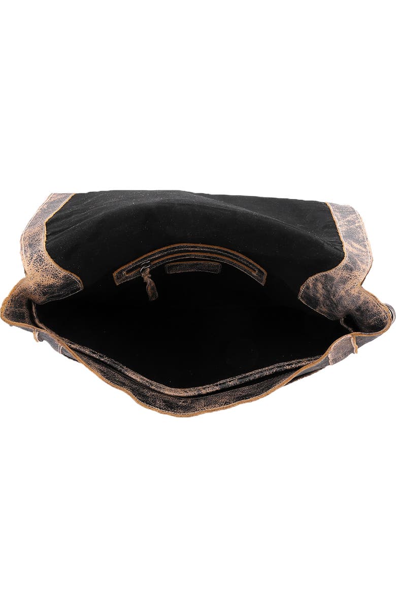 Bed Stu Hampton II Messenger, Alternate, color, Black Lux