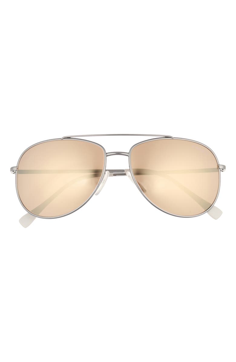 Prada Linea Rossa 57mm Pilot Sunglasses, Main, color,