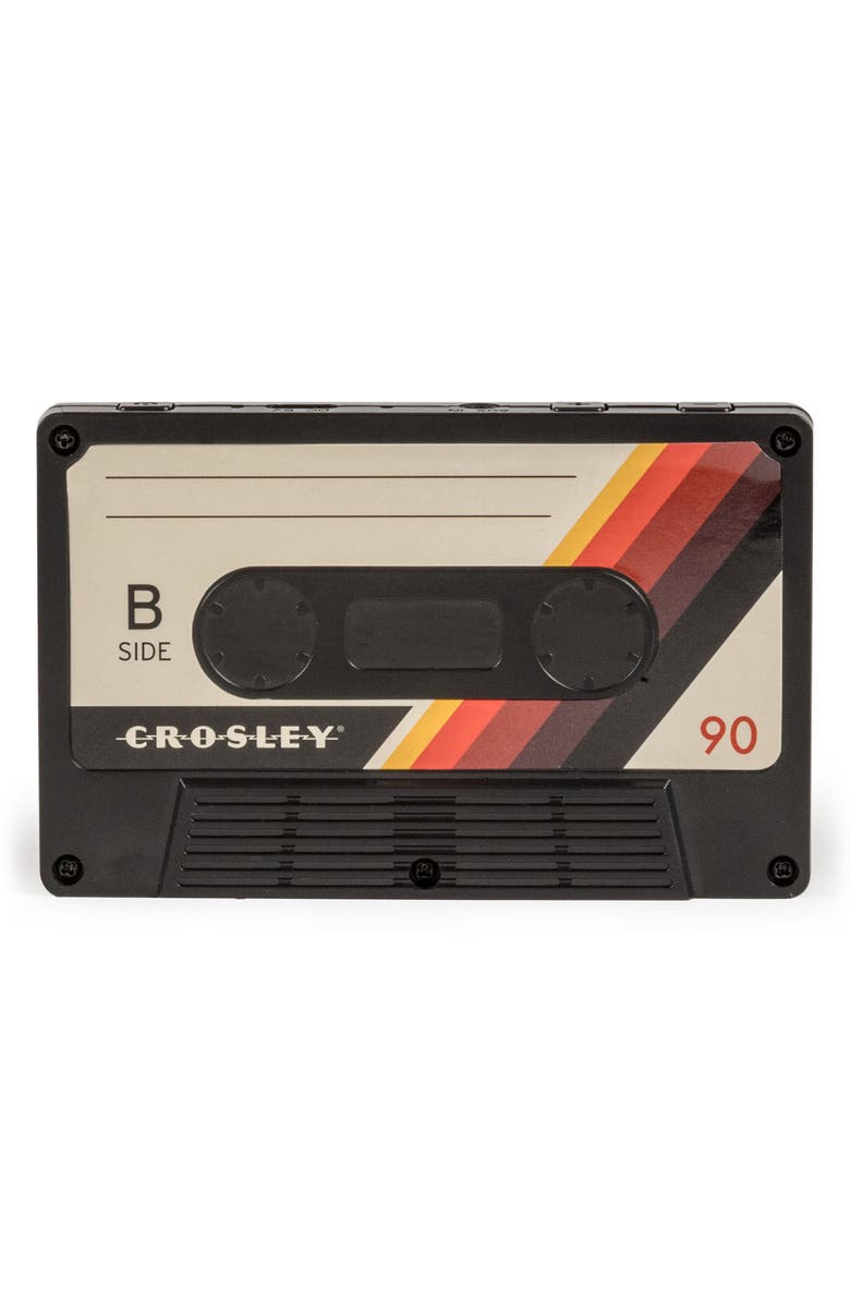 Crosley Radio Cassette Tape Portable Bluetooth<sup>®</sup> Speaker, Alternate, color, Classic Black