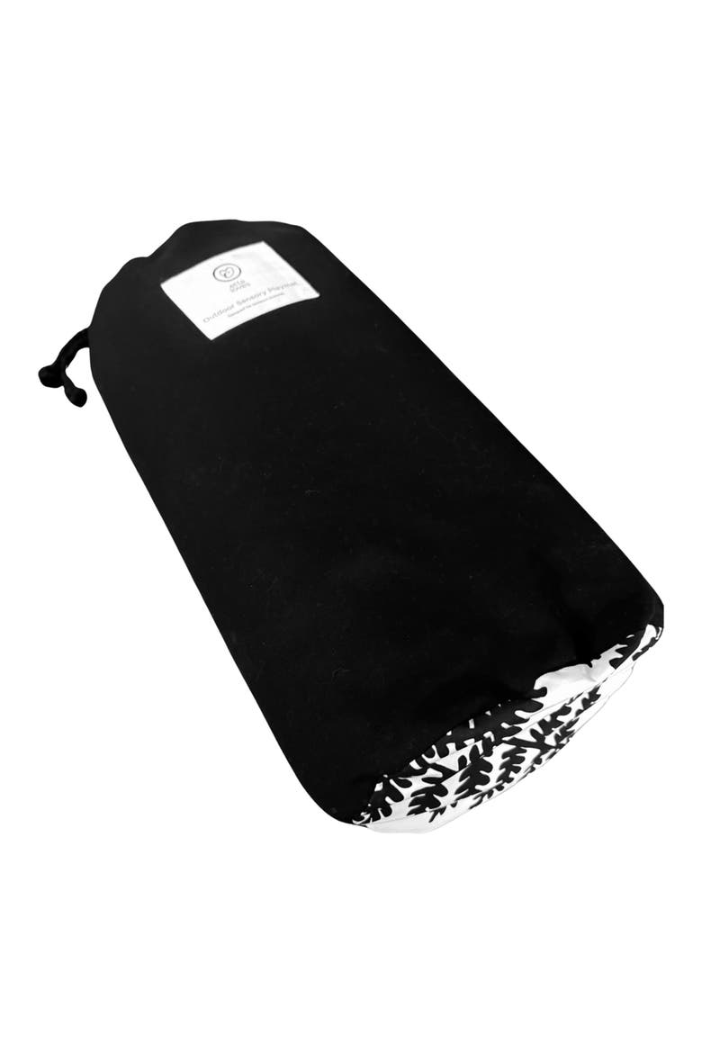 Sensory Print Reversible Outdoor Playmat, Alternate, color, BLACK/ WHITE