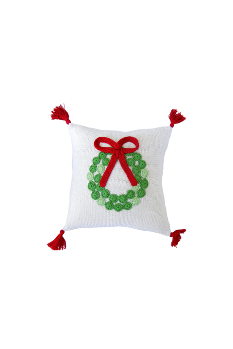 10" Wreath Pillow