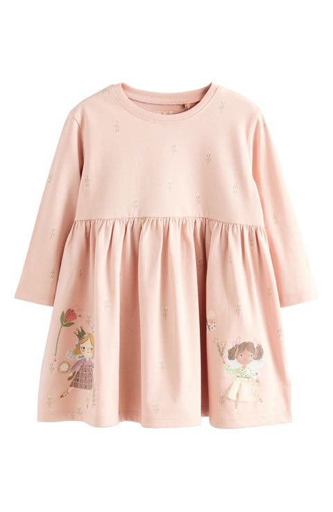 Kids' Garden Graphic Cotton Jersey Dress (Baby & Little Kid)