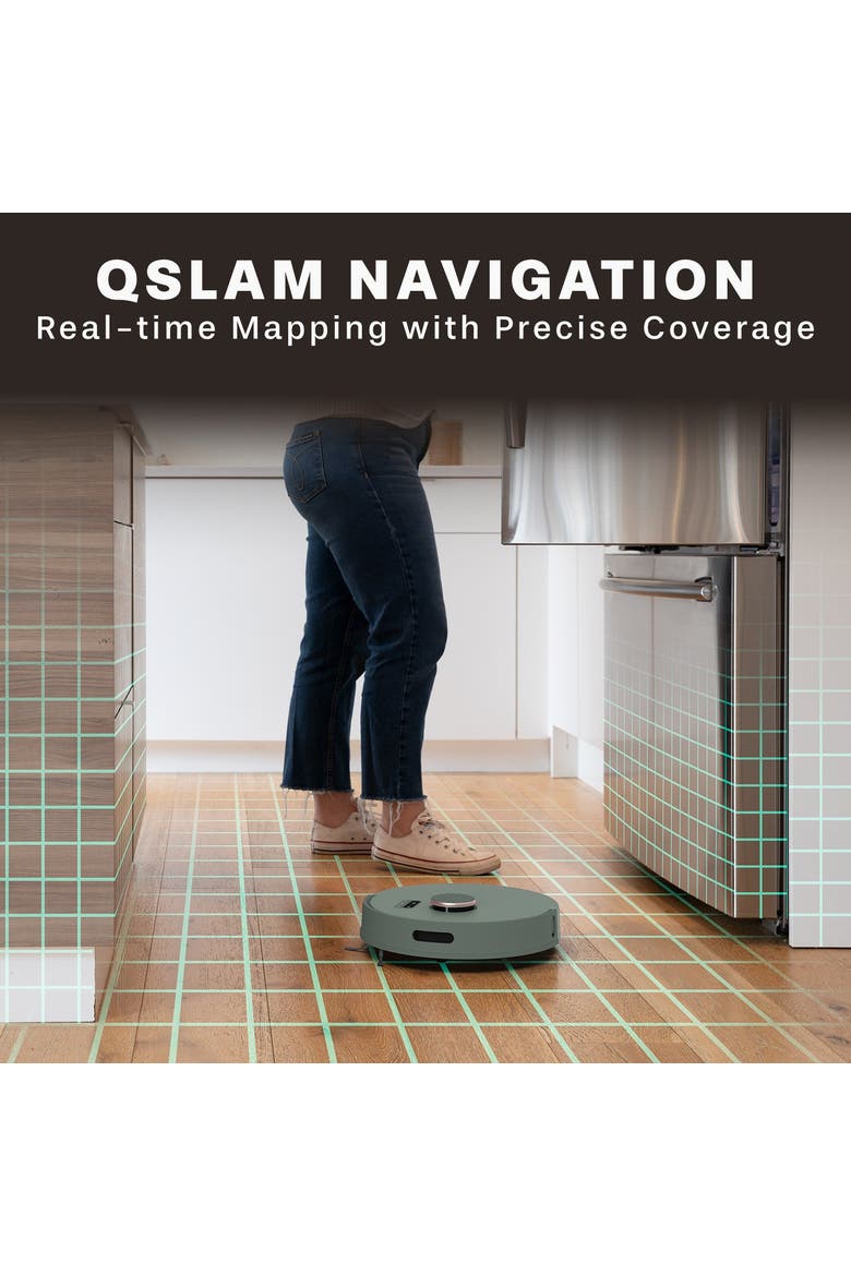 Bio Self-Empty Robot Vacuum & Mop with Reusable Bags, Alternate, color, Ravine