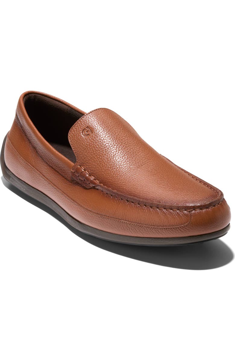 Cole Haan Hill Grand Driver Loafer, Main, color, British Tan/Java/Black