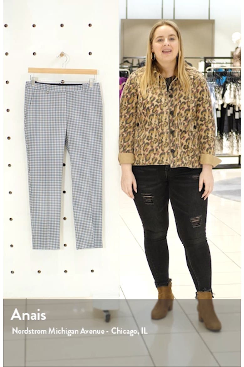 Treeca Check Crop Pants video