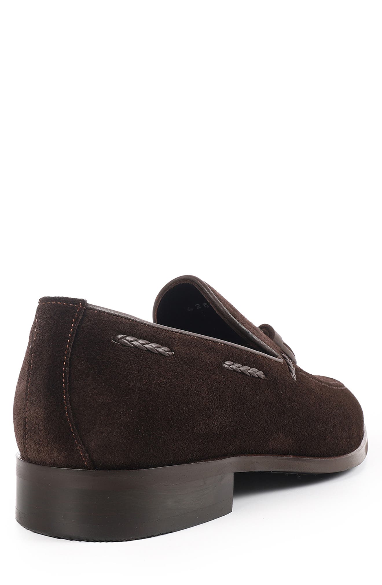 Virginia Tassel Loafer, Alternate, color, DARK BROWN
