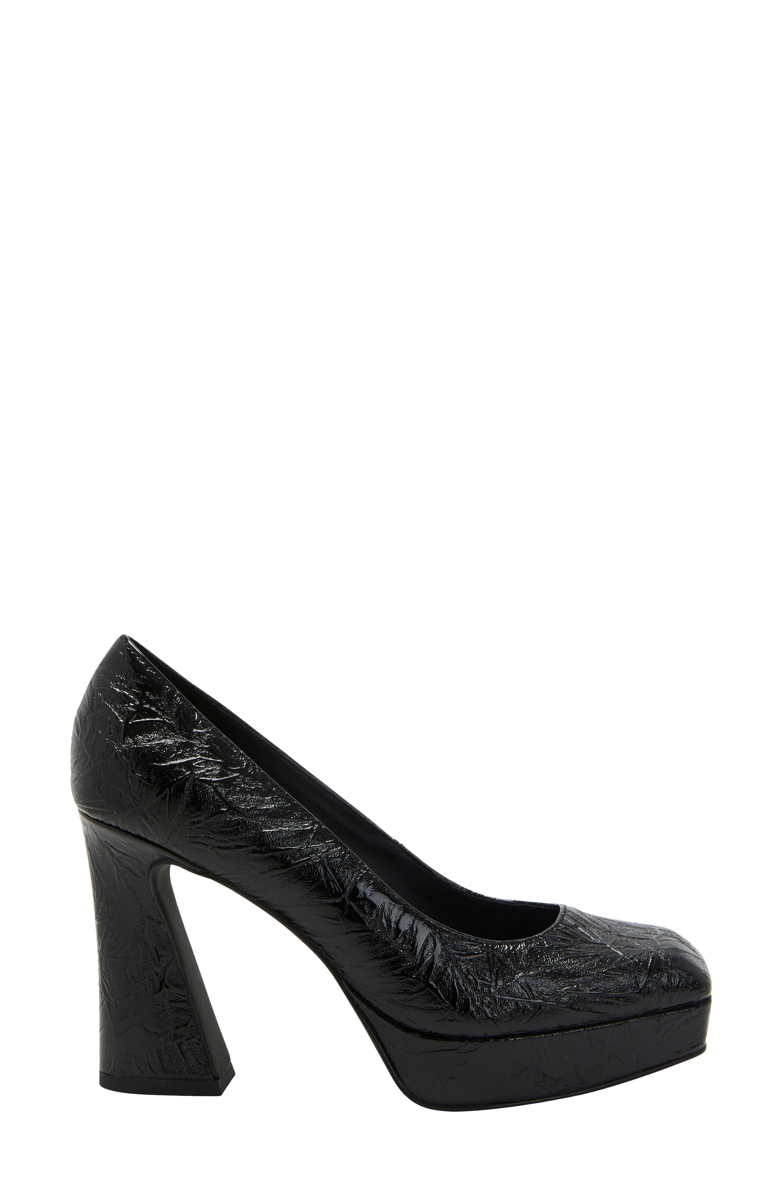 The Square Platform Pump, Alternate, color, BLACK