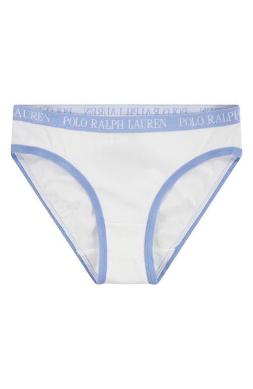 Ralph Lauren Kids' Assorted 3-pack Bikini Briefs In Blue