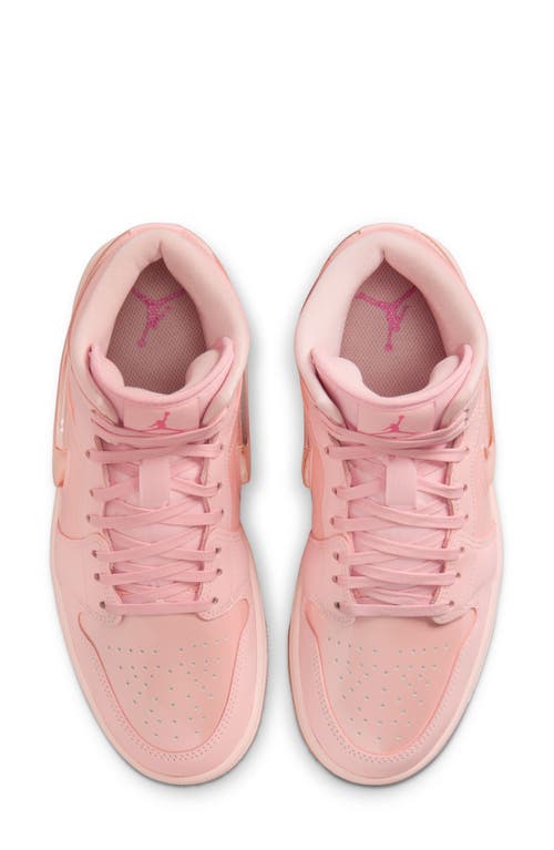 Jordan Women's Air 1 Mid Se Shoes In Washed Coral/pink Salt