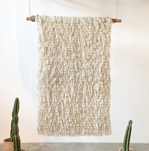 Meso Goods Hilana Rug In Ivory