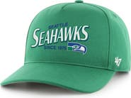 '47 Men's '47 Green Seattle Seahawks Throwback Hitch Adjustable Hat