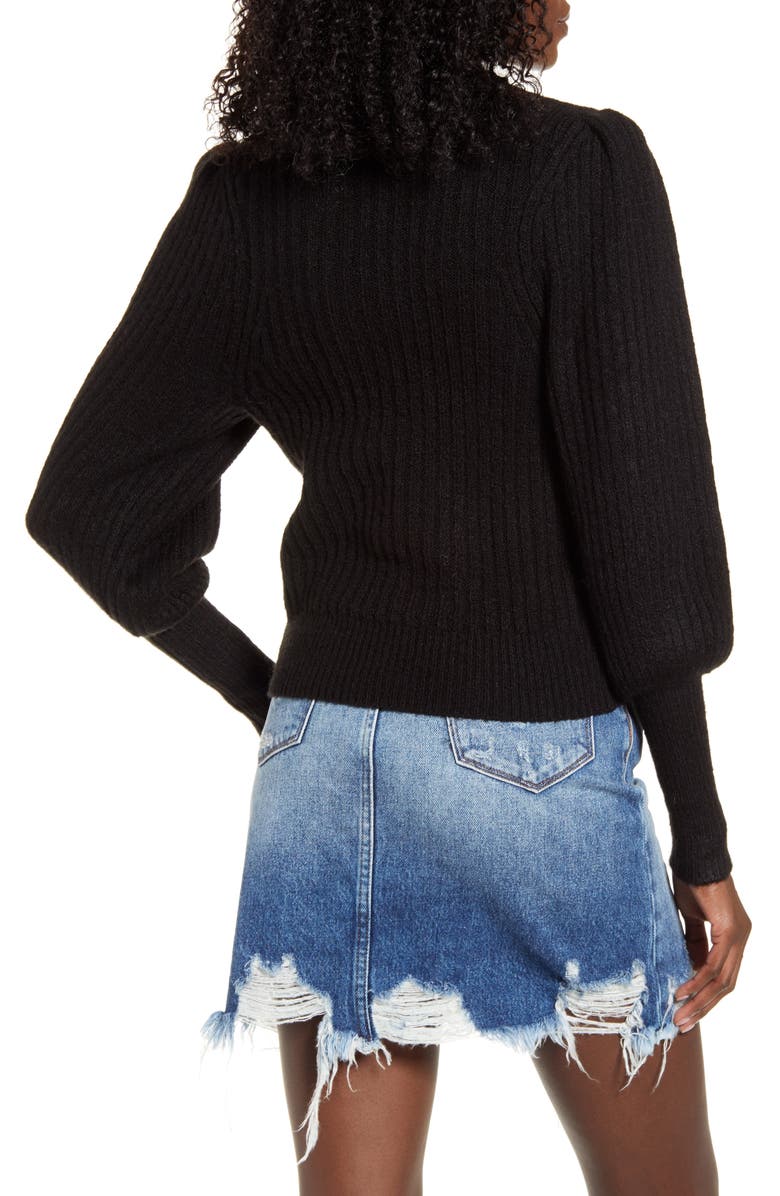 Leith Juliet Sleeve Sweater, Alternate, color, 
