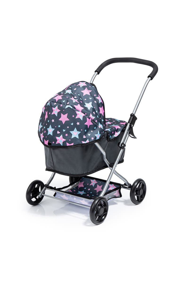 Bayer Design Pram Starter Blue Pink, Stars, Alternate, color, Multicolored