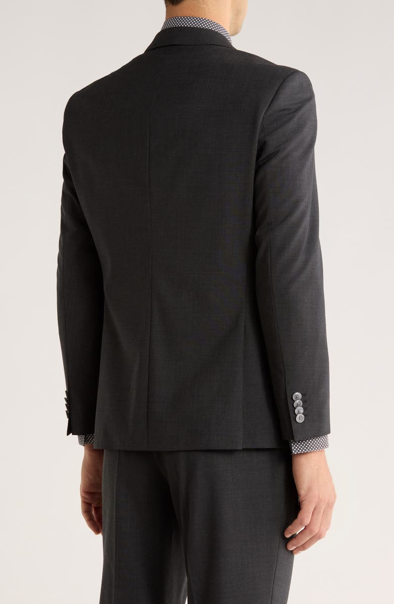 BOSS Huge Virgin Wool Blend Sport Coat, Alternate, color, Open Grey