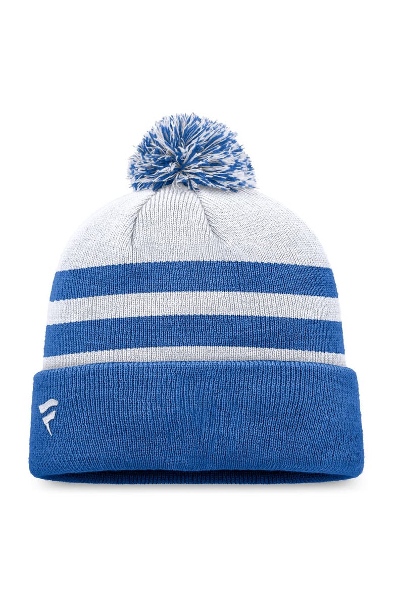 FANATICS Men's Fanatics Branded Powder Blue Los Angeles Chargers Cuffed Knit Hat with Pom, Alternate, color, 