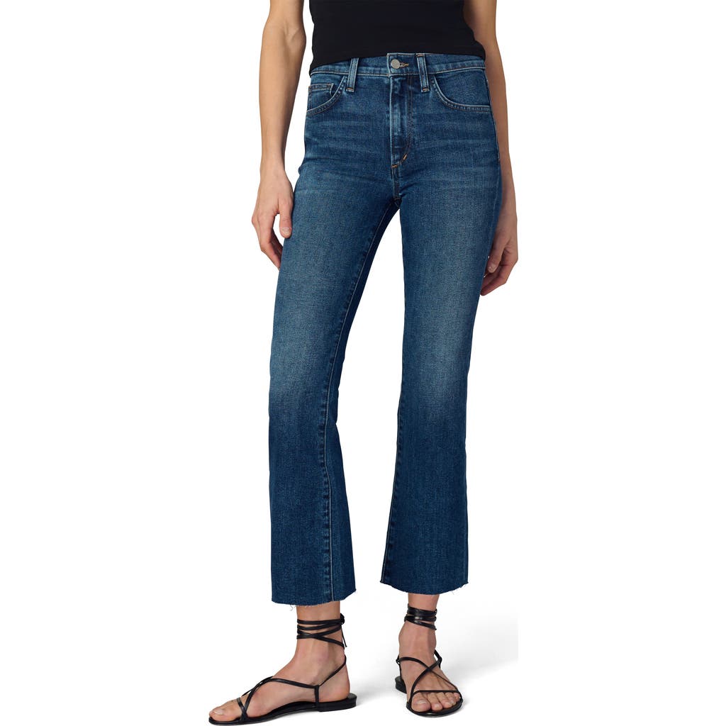 Joe's Jeans The Callie Raw Hem High Waist Crop Bootcut Jeans