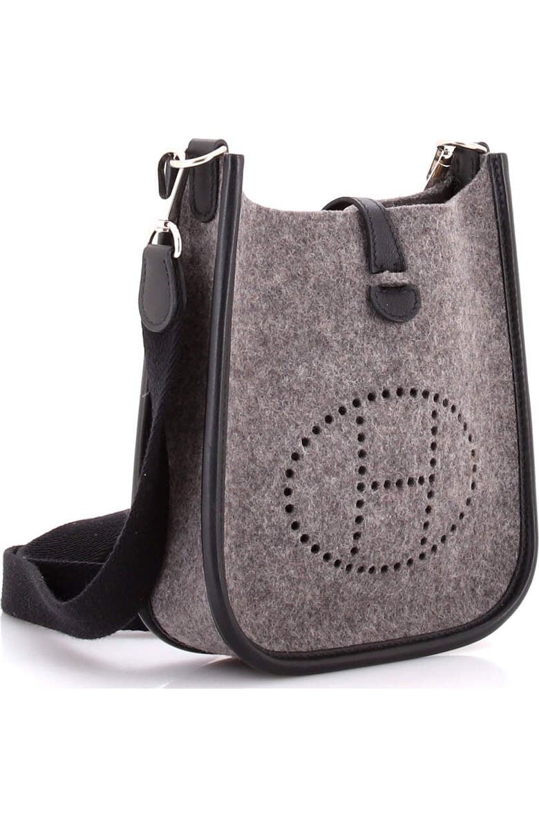 Pre-Owned Hermes Evelyne Bag Gen III Felt TPM, Alternate, color, Gris Moyen