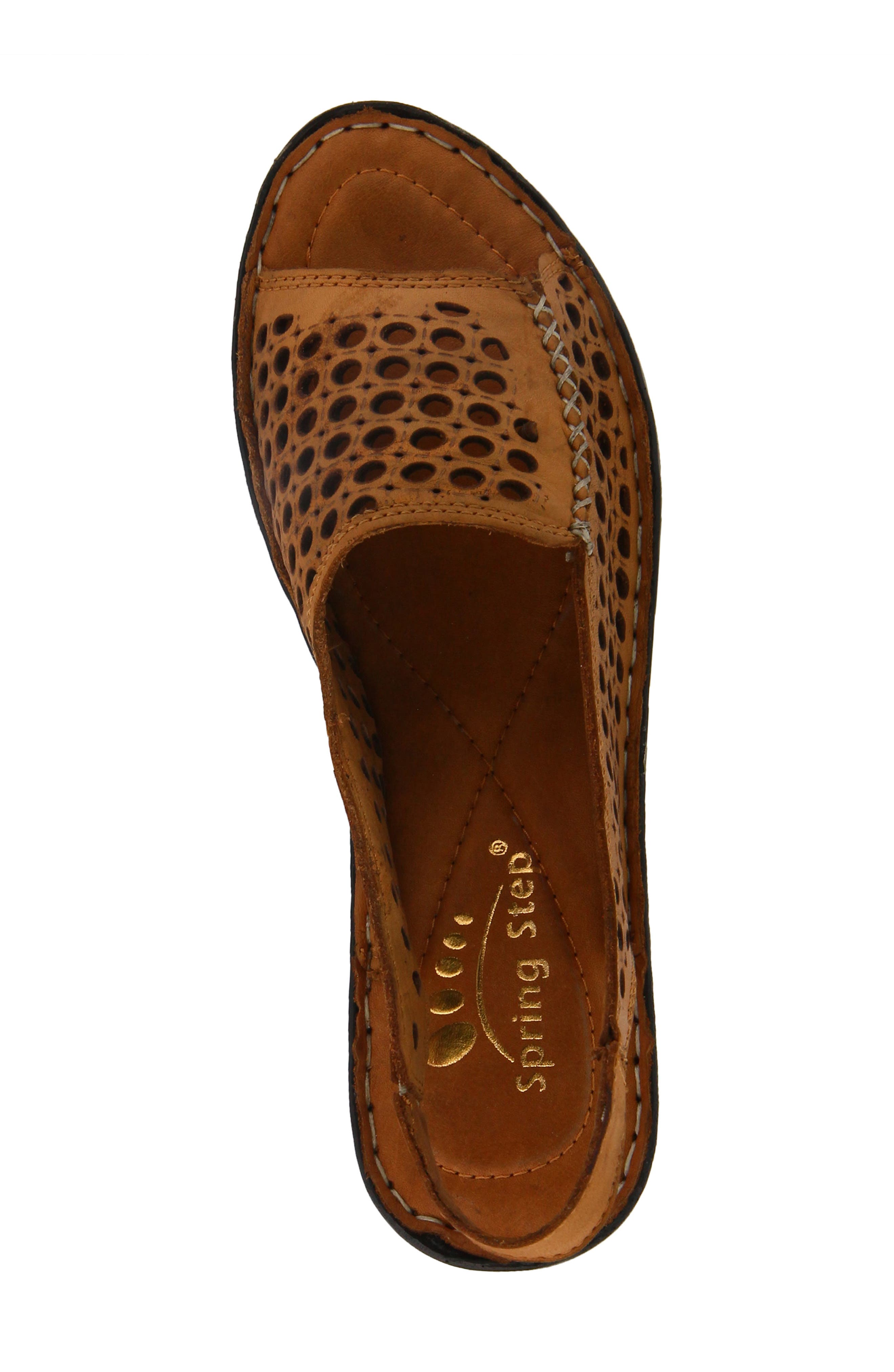 Jordana Sandal, Alternate, color, CAMEL LEATHER