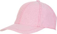 Bruno Magli Stripe Baseball Cap