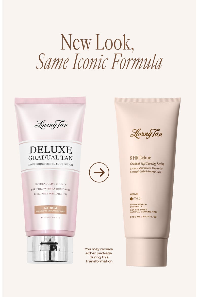 8 HR Deluxe Gradual Self-Tanning Lotion, Alternate, color, MEDIUM