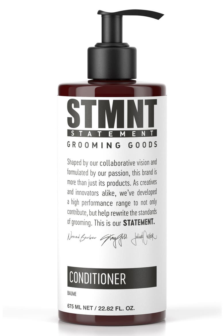 Grooming Goods Conditioner with Activated Charcoal & Menthol, Main, color, NO COLOR