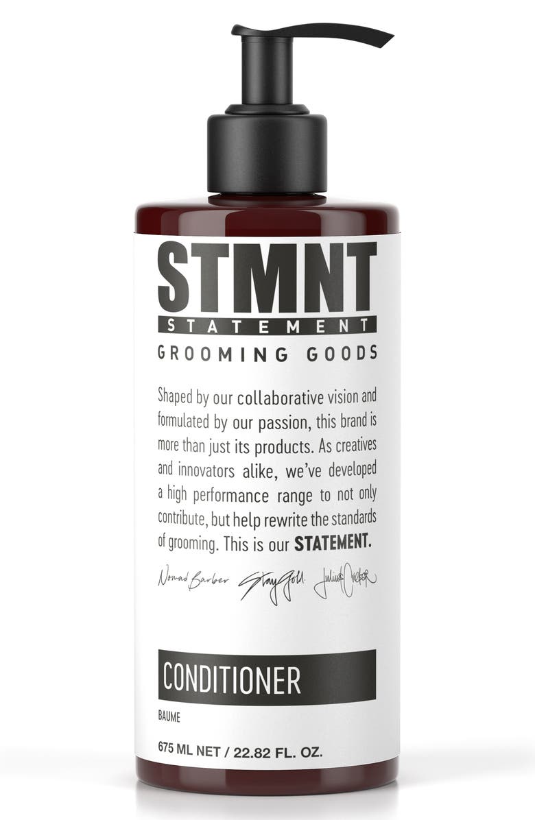 STMNT Grooming Goods Conditioner with Activated Charcoal & Menthol, Main, color, 