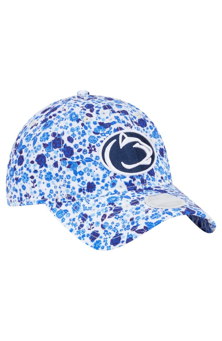 New Era Women's New Era  White Penn State Nittany Lions Blooming 9TWENTY Adjustable Hat, Alternate, color, 