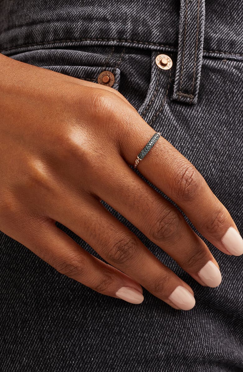 Monica Vinader Fiji Bar Friendship Diamond Chain Ring, Alternate, color, 