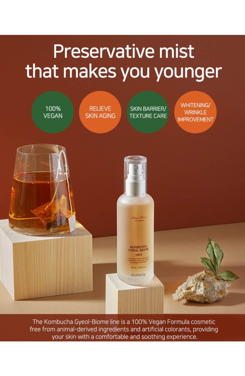 Siia Cosmetics Kombucha Gyeol-Biome Mist, Alternate, color, NO COLOR