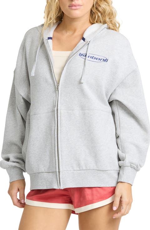 Jordyn Graphic Full Zip Hoodie