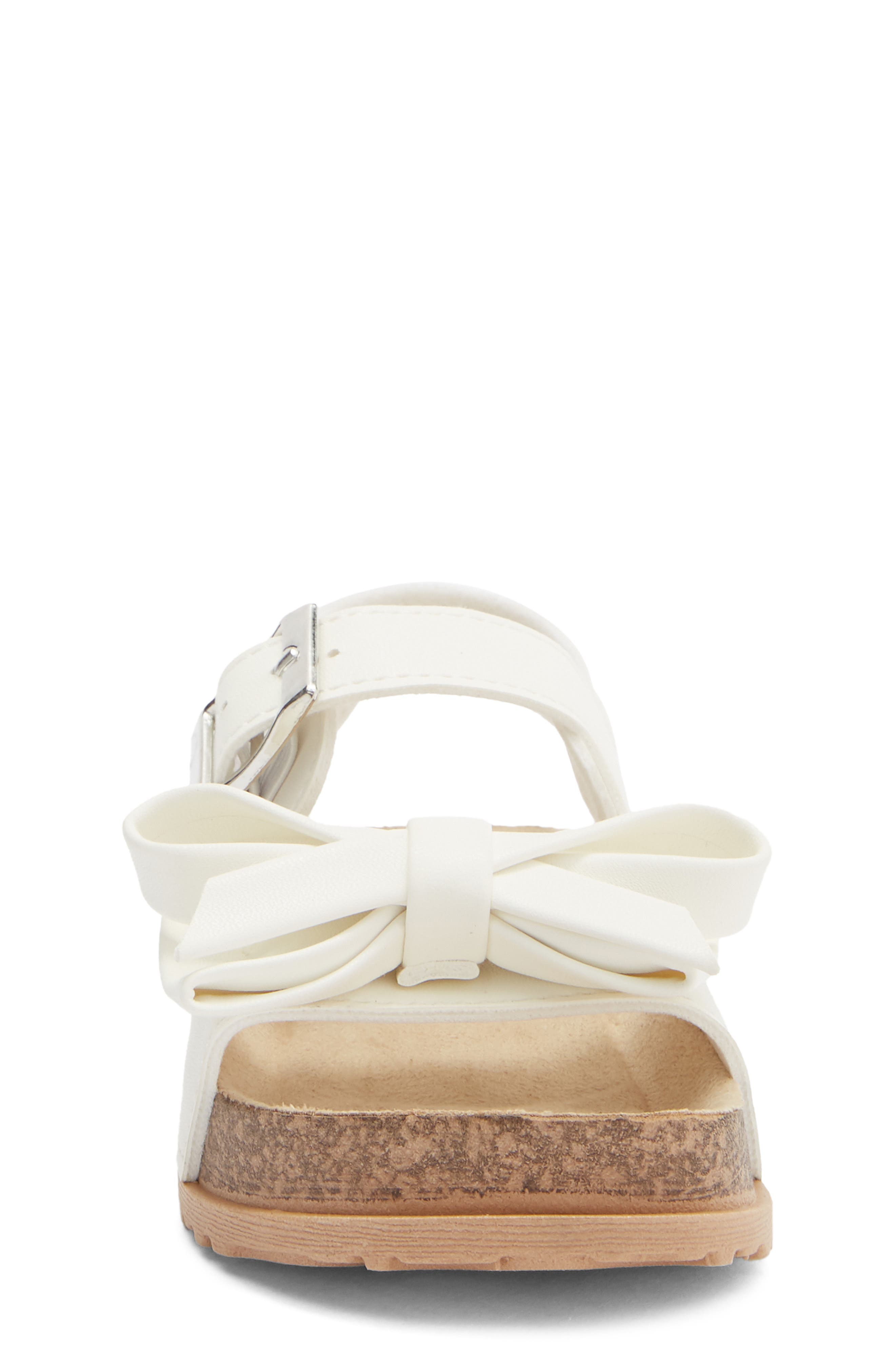 bebe Bow Sandal, Alternate, color, 