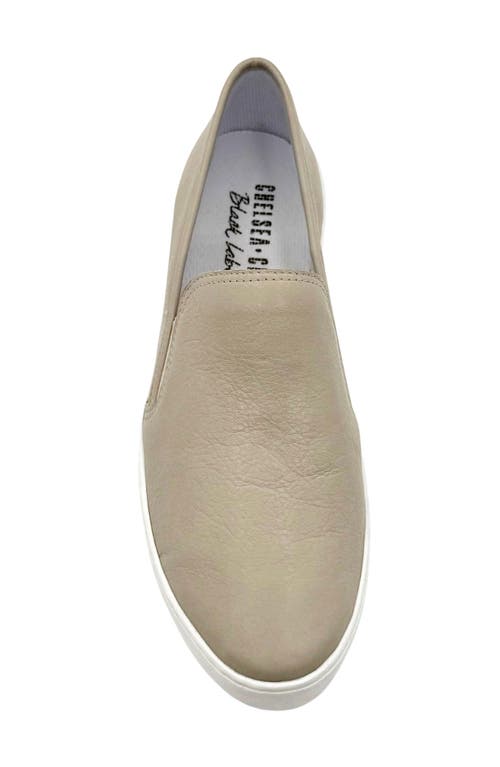 Chelsea Crew Ulta Platform Slip-on Sneaker In Taupe Leather