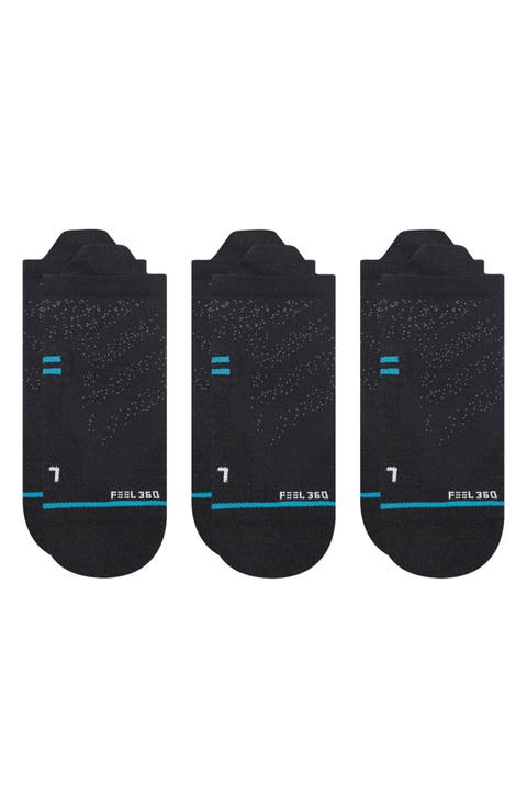 3-Pack Athletic Tab Back Socks