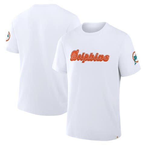 Men's Fanatics White Miami Dolphins Elevated Classic Legacy T-Shirt