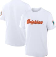 FANATICS Men's Fanatics White Miami Dolphins Elevated Classic Legacy T-Shirt