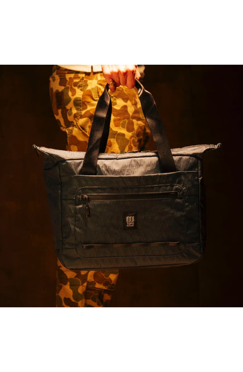 Topo Designs Global Pro Travel Tote, Alternate, color, Black