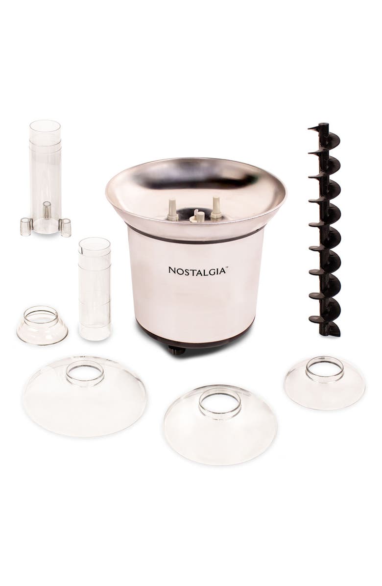 Nostalgia Electrics 4-Tier Stainless Steel Chocolate Fountain, Alternate, color,