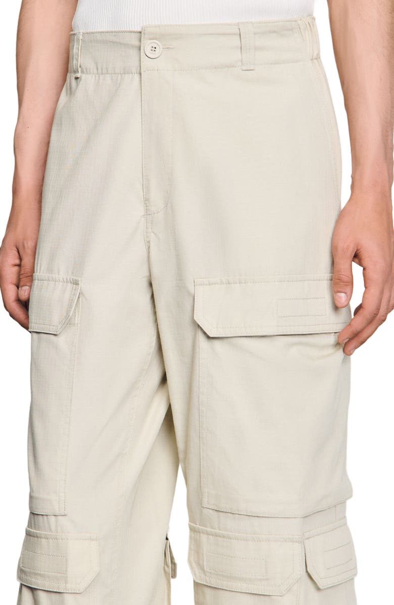 SANDRO Cargo trousers, Alternate, color, 