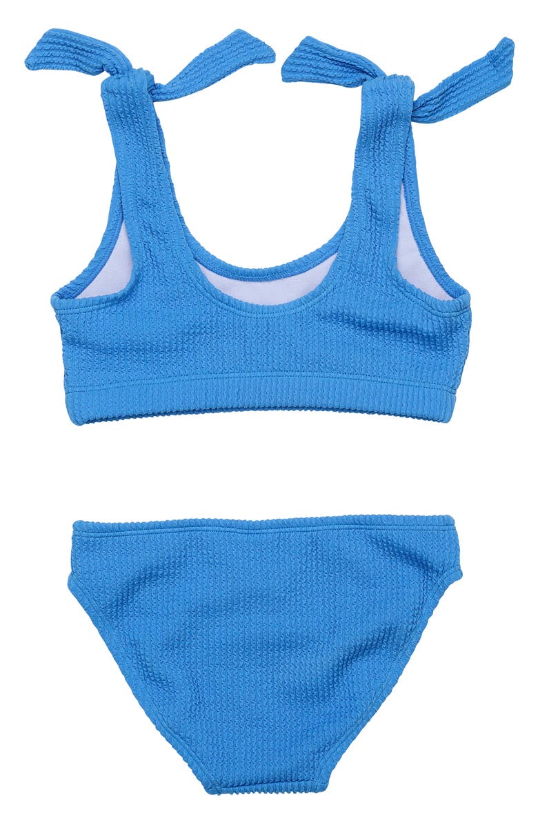 Snapper Rock Kids' Marine Blue Two-Piece Swimsuit, Alternate, color, 