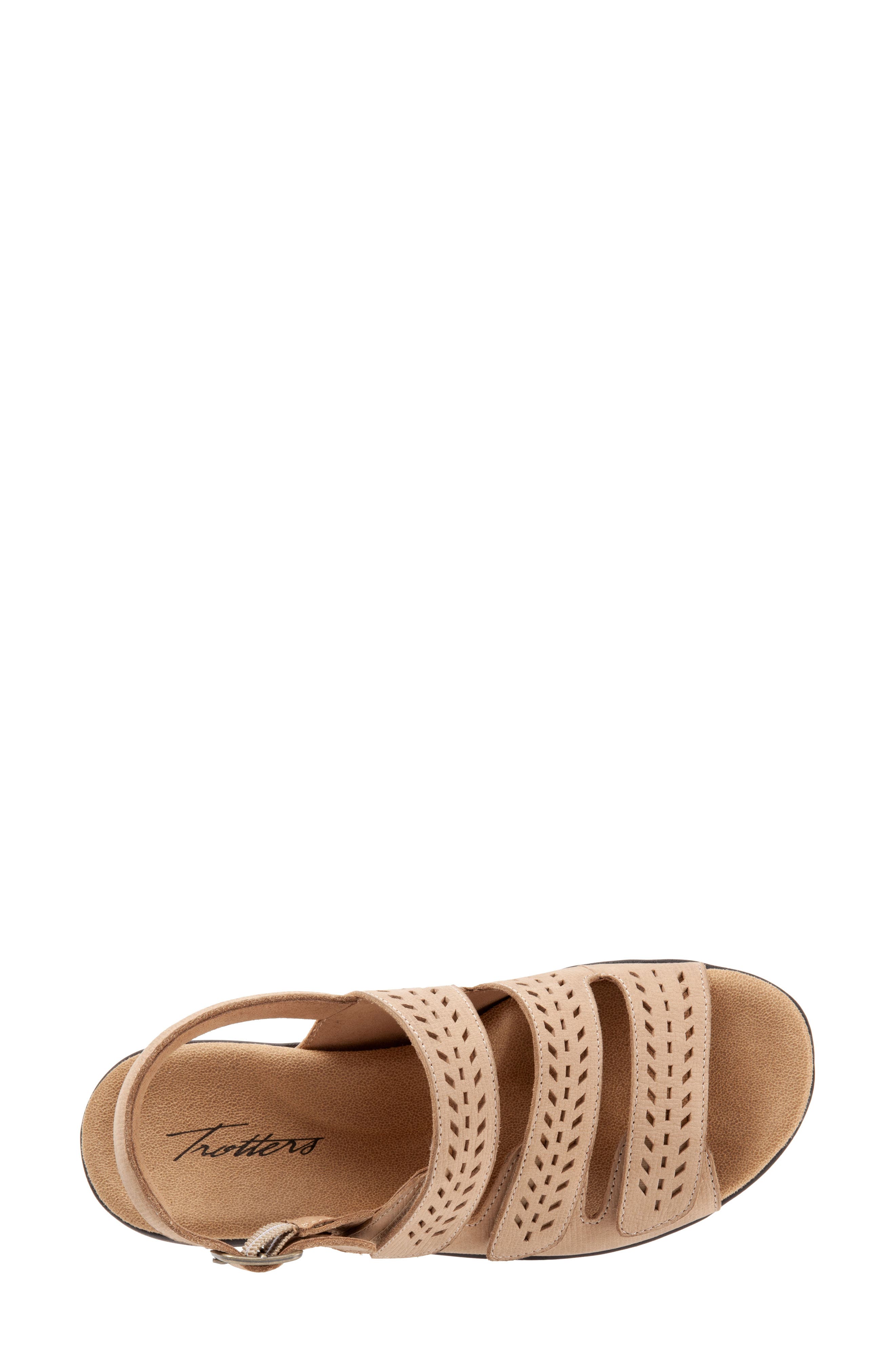 Trinity Sandal, Alternate, color, SAND LEATHER