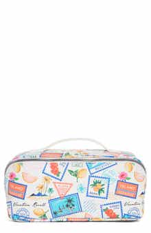 BCBG Travel Print Foldover Cosmetic Case