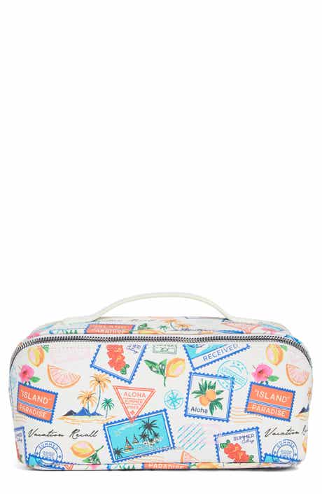 BCBG Travel Print Foldover Cosmetic Case