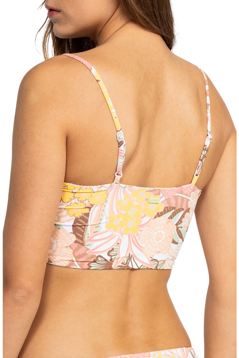 Playa Paradise Crop Bikini Top, Alternate, color, WHITE VIVA LA VIDA