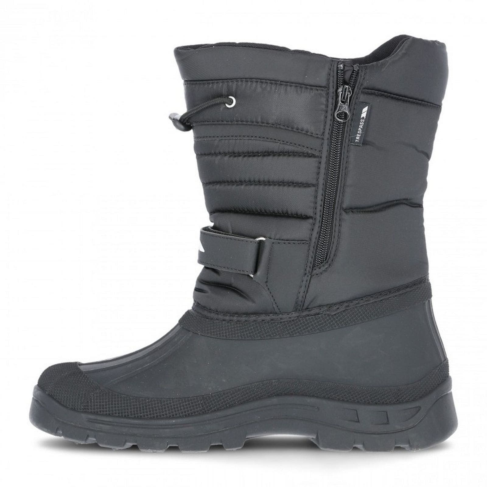 Gender Inclusive Dodo Pull On Winter Snow Boots, Alternate, color, Black