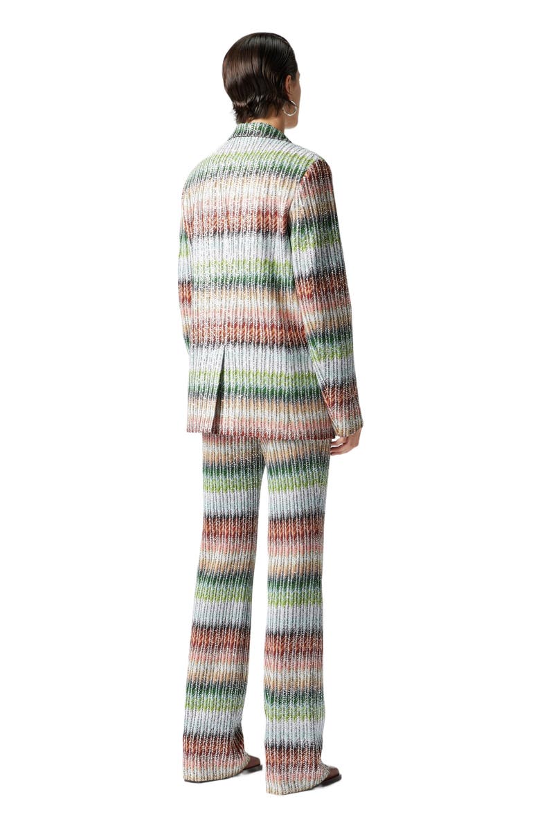 Missoni Dégradé Zig Zag Knit Blazer With Sequins, Alternate, color,
