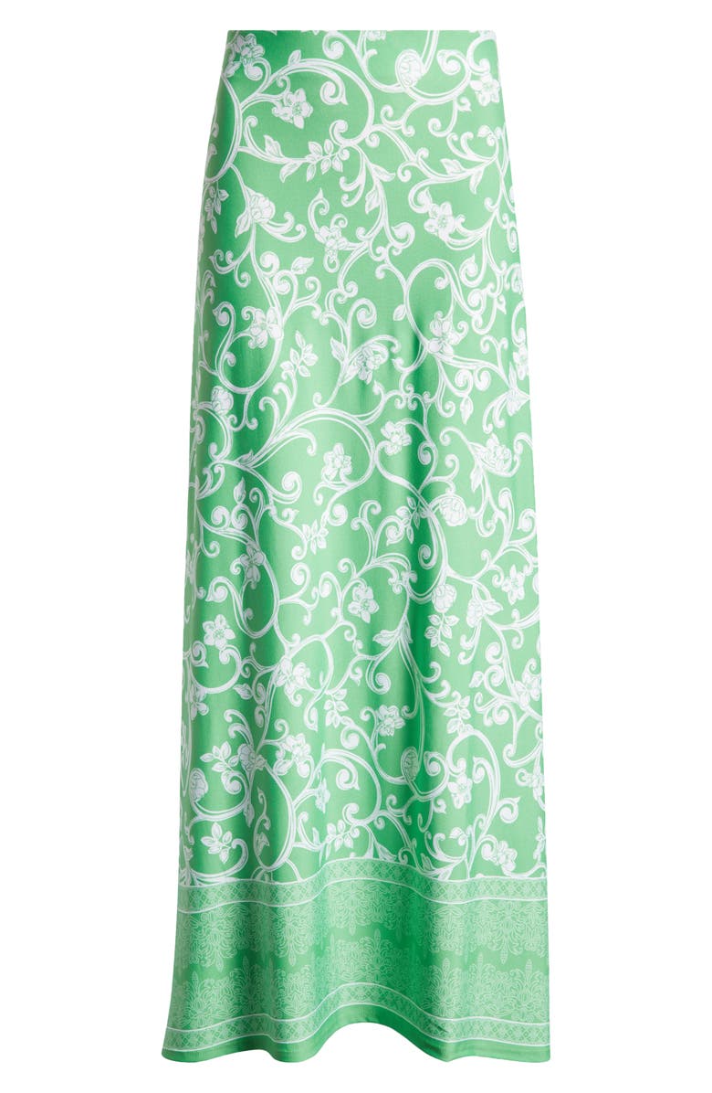 Vince Camuto Floral Print Maxi Skirt, Alternate, color, 
