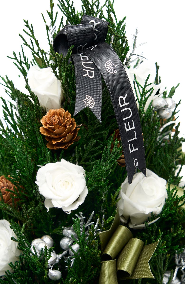 Venus ET Fleur Céleste Tabletop Tree, Alternate, color, White