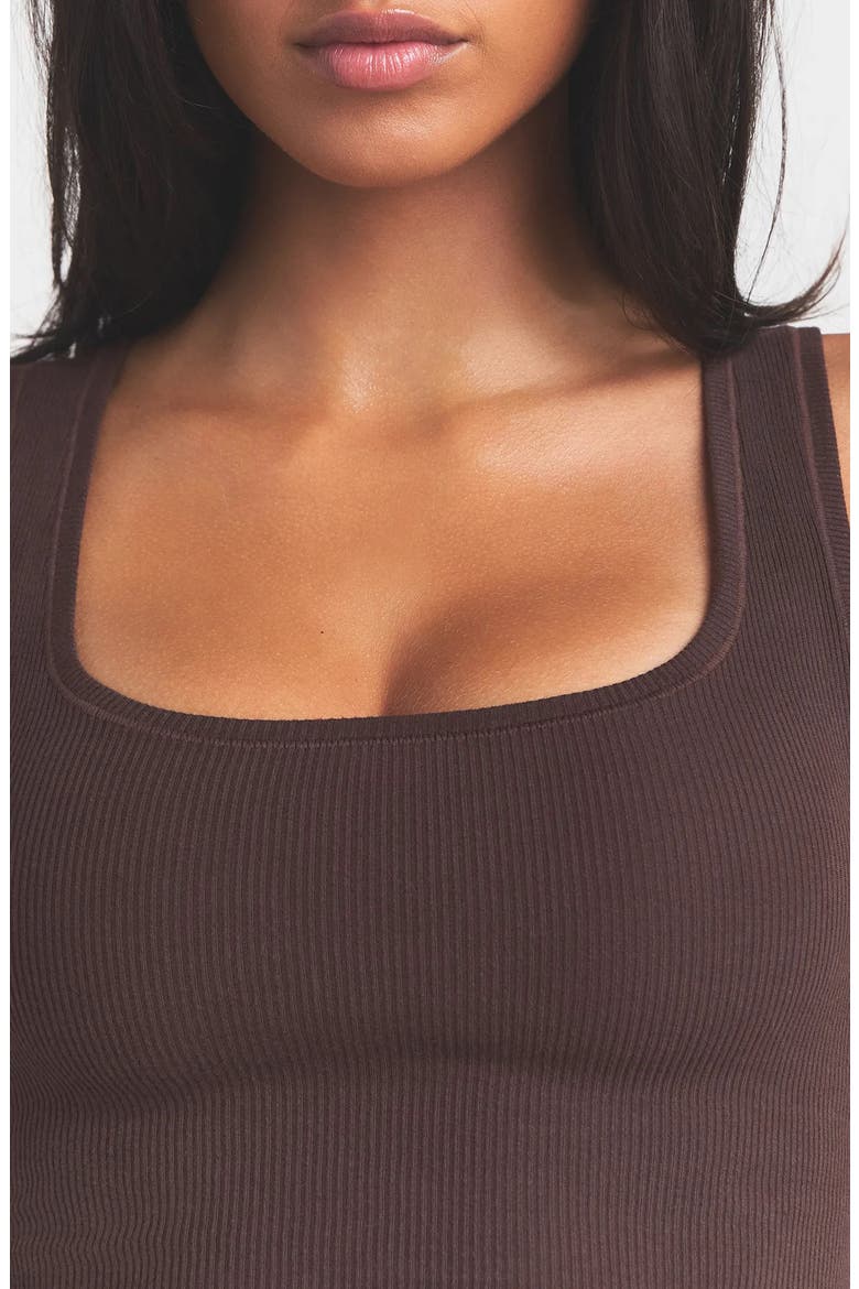 Cotton Rib Tank, Alternate, color, ESPRESSO
