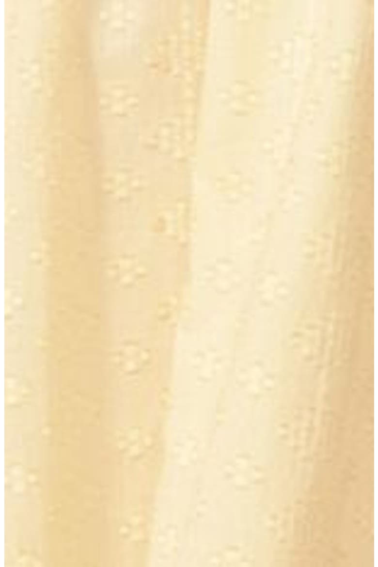 Broderie Anglais Ruffle Maxi Sundress, Alternate, color, YELLOW
